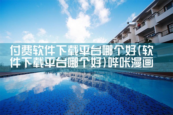 付费软件下载平台哪个好|哔咔漫画